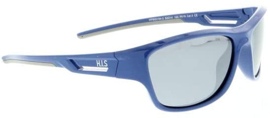 H.i.s Zonnebril HPS00104 gepolariseerd dames ovaal cat.3 blauw