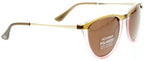 zonnebril HPS00105 gepolariseerd dames ovaal cat.3 bruin