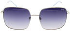 zonnebril HPS04110 gepolariseerd dames ovaal cat.3 zilver