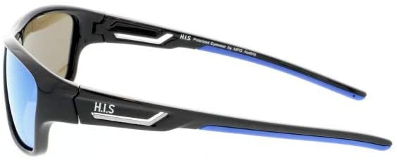 zonnebril HPS00104 gepolariseerd dames ovaal cat.3 zwart