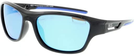 zonnebril HPS00104 gepolariseerd dames ovaal cat.3 zwart