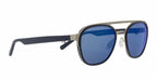 sportzonnebril Clifton unisex matzilver/blauw (002P)