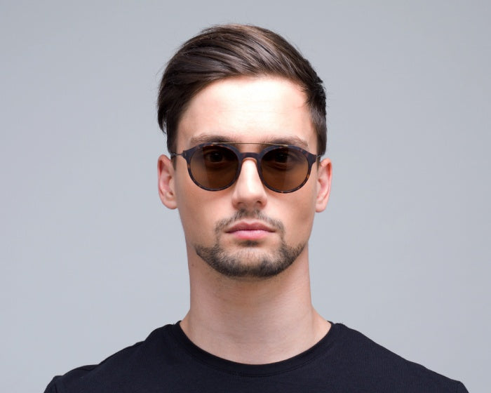 zonnebril Shadwell unisex bruin (001)