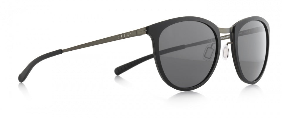 Spect eyewear Zonnebril Stance unisex panto matzwart/groen