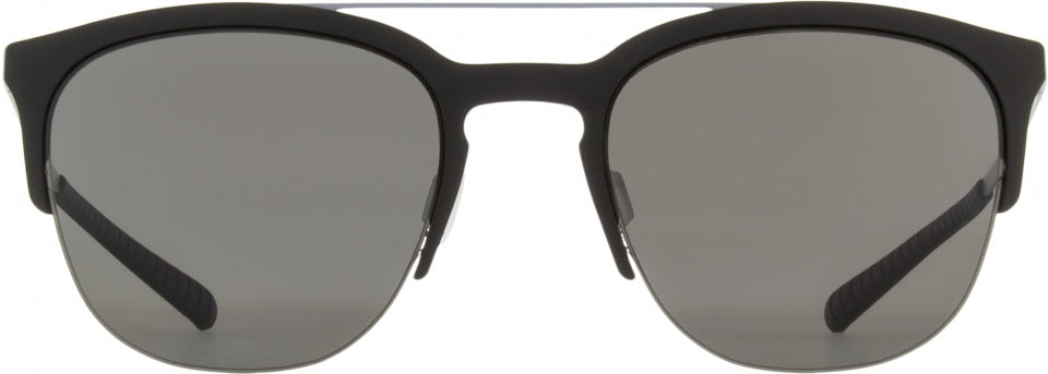 zonnebril Soho vierkant unisex matzwart/grijs