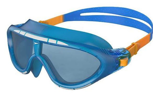 Speedo zwembril rift jongens pvc siliconen blauw one-size one size