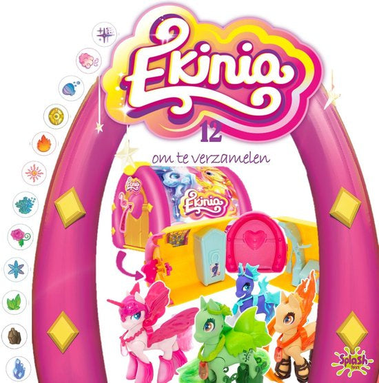 Brandunit ekinia verrassing box spaar alle 12 pony's
