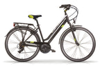 MBM Split H 54 cm 21 sp mat zwart wit