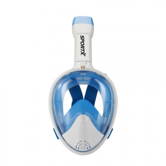 duikmasker Full Face blauw maat S/M