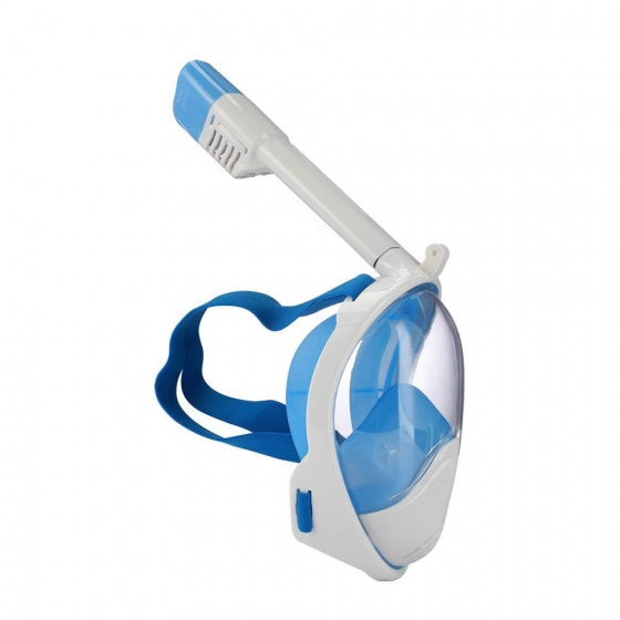 duikmasker Full Face blauw maat S/M