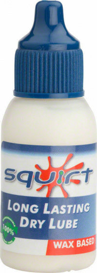 Squirt lube chain wax