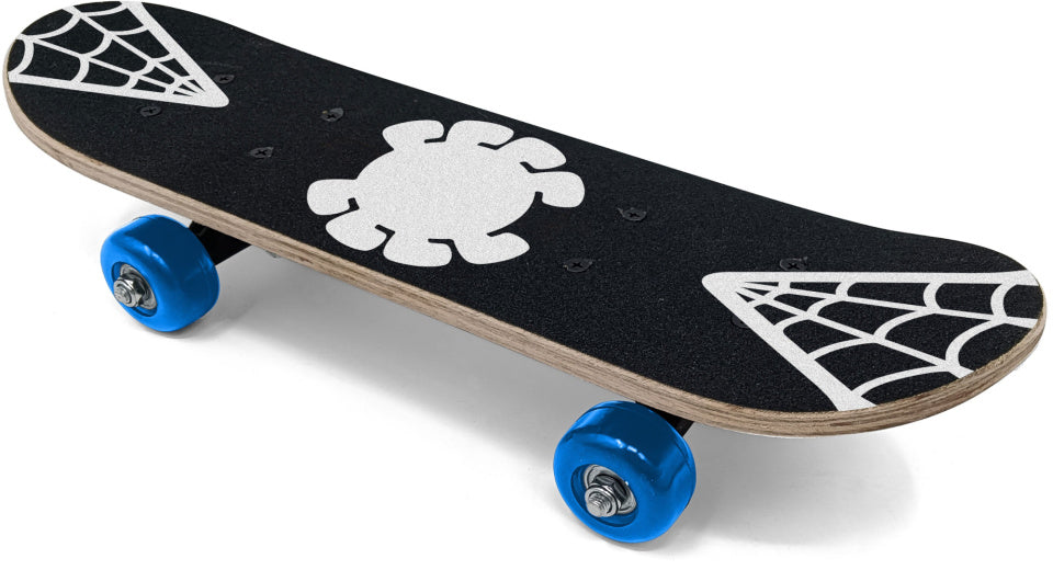 skateboard Spidey 43 x 12,5 cm zwart/geel