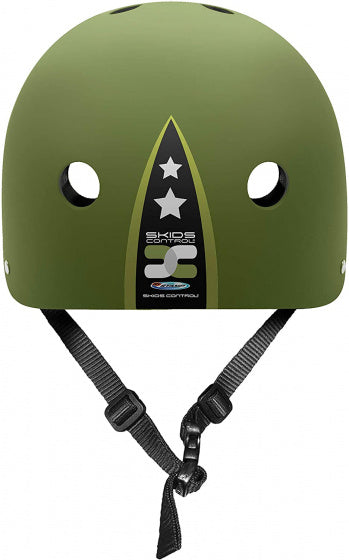 Stamp helm skids control military junior eps abs groen maat 54-60