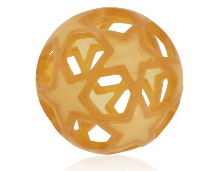 hevea star ball speelbal van natuurrubber voor baby