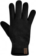 handschoenen Pim 2 junior fleece zwart maat XL
