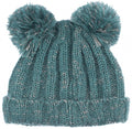 muts Anna meisjes petrol blauw maat one size