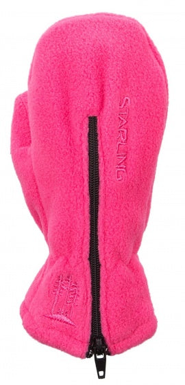Starling Wanten Snow Fleece junior roze maat 7
