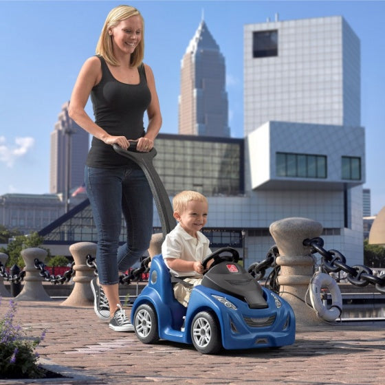 duwauto Push Around 103 cm blauw