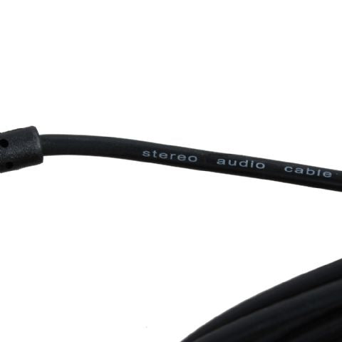 Benel stereo audio verlengkabel 3,5 mm male - 3,5 mm female 5m