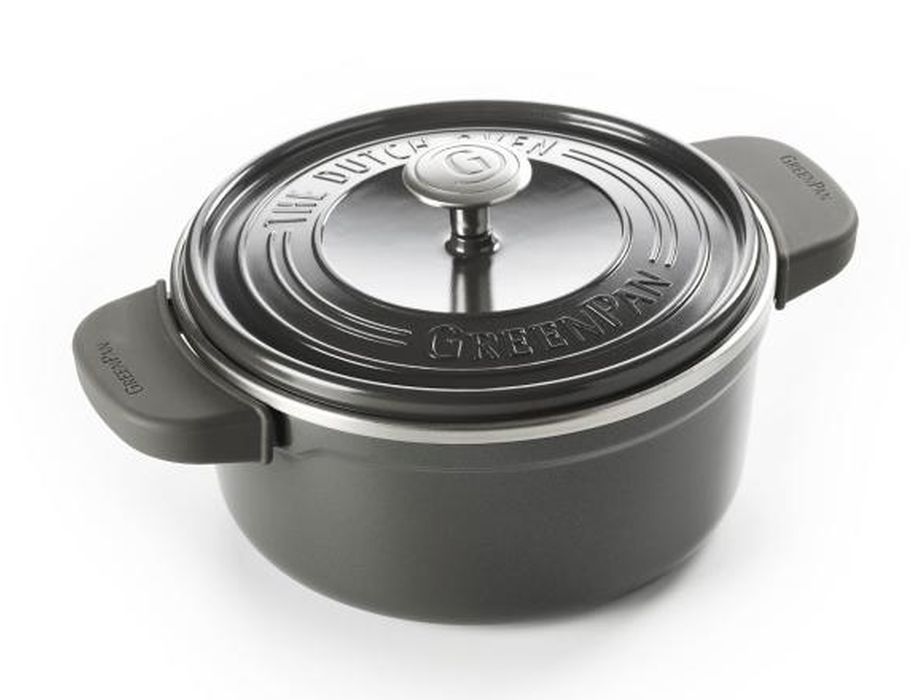Greenpan Stoofpot 22cm 3,3L incl. 2 pothouders