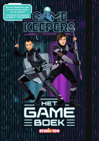 Studio 100 Gameboek Gamekeepers junior zwart/paars/groen