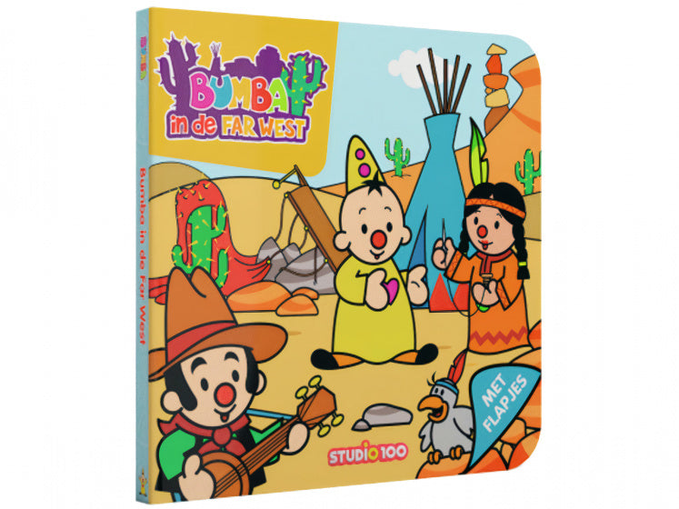 leesboek Bumba Far West junior 19,2 x 19,2 cm karton