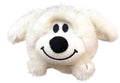 knuffelhond Samson en Marie Squeezy 20 cm pluche wit