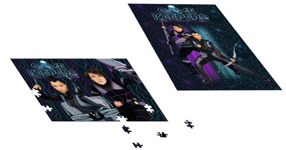 legpuzzel met poster Gamekeepers karton 204 stukjes