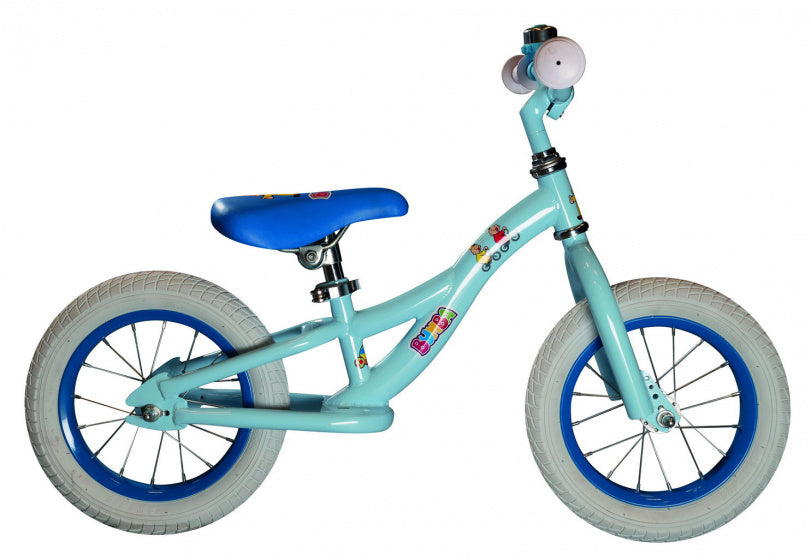 loopfiets bumba-s 12 inch junior lichtblauw