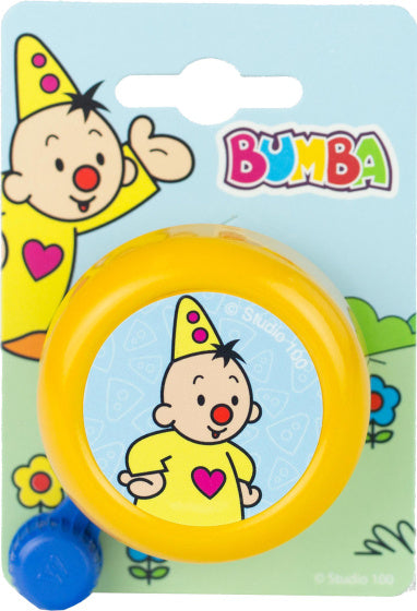 bumba loopfiets met vlag bel 12 inch junior lichtblauw