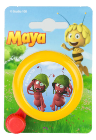maya de bij loopfiets met accessoires-s 12 inch junior wit