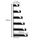 Studioking achtergrond support mbg-2006 voor 6 rollen