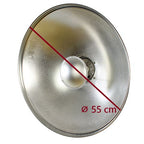 Studioking beauty dish zilver sk-bd550 55 cm met honingraat