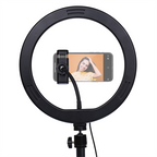 Studioking led vlog set sk-k190 met ringlamp en microfoonhouder
