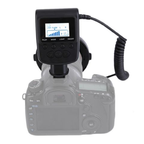 Studioking macro led ringlamp met flitser rl-130