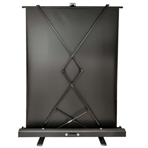 StudioKing Roll-Up Achtergrondscherm FB-150200FB 150x200 cm Zwart