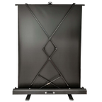 StudioKing Roll-Up Achtergrondscherm FB-150200FB 150x200 cm Zwart