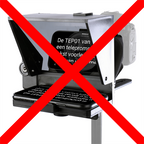 StudioKing Teleprompter Autocue TEP01 voor Smartphones