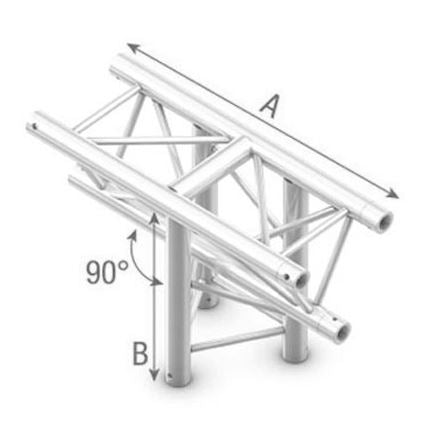 StudioKing Studioking Truss T-balk Verticaal 3 Wegs Apex Omlaag