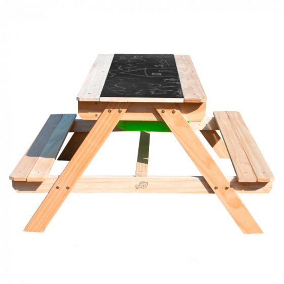 picknicktafel Dual Top 2.0 Zand & Water 90 cm FSC hout