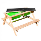 picknicktafel Dual Top 2.0 Zand & Water 90 cm FSC hout