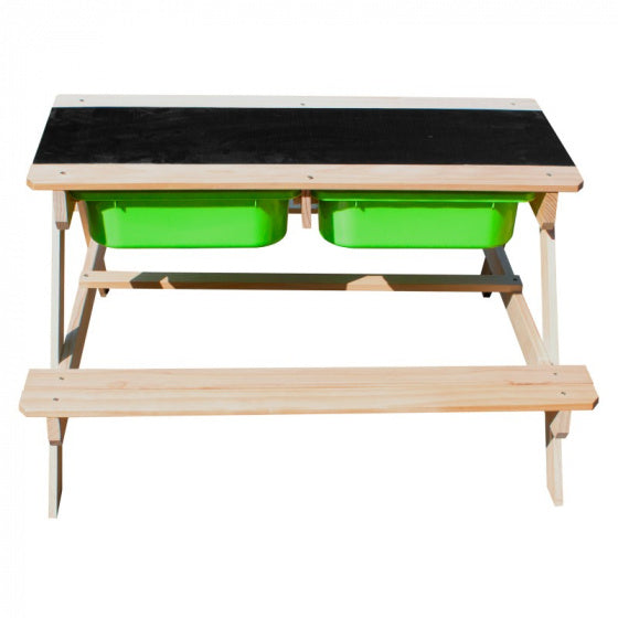 picknicktafel Dual Top 2.0 Zand & Water 90 cm FSC hout