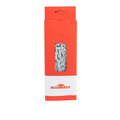 SunRaceDe 9-speed fietsketting, 116L, zilver, lichtgewicht