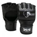 Combat Gear Slugger MMA Handschoenen Leer Zwart maat M