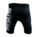 Super pro Sportshort Combat Gear heren polyester zwart maat S