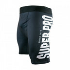 sportshort Combat Gear heren polyester zwart maat XL