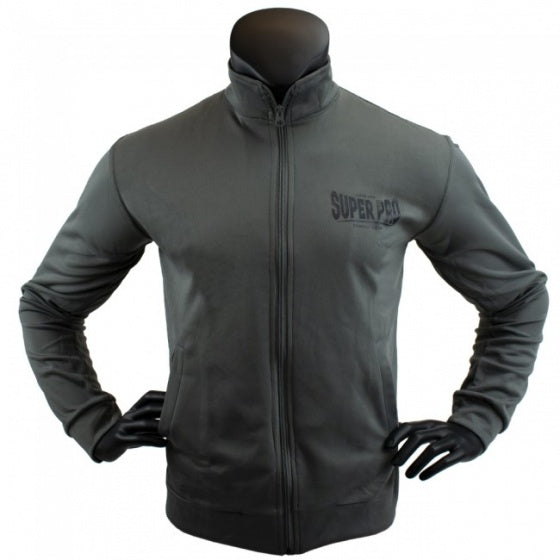 trainingsjack grijs/zwart maat 164
