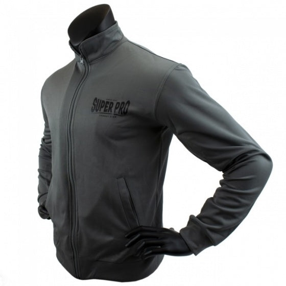 trainingsjack grijs/zwart maat 164