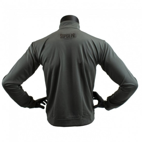 trainingsjack grijs/zwart maat 164