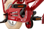 Supersuper Cooper 12 Inch 22 cm Meisjes Terugtraprem Rood